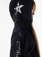 Letter Hooded Sweatshirt