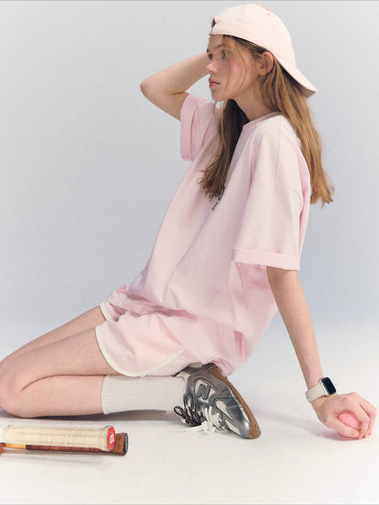 Contrast Trim Shorts