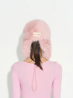 Plush Trapper Earflap Hat
