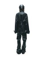 Punk Stand Collar Leather Jacket