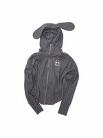 Dog-Ear Hoodie & Flared Pants Set