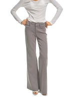 Pleated Flare Tailored Trousers