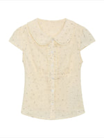 Floral Ruffle Blouse