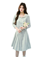 Mint Green Sailor Top Set