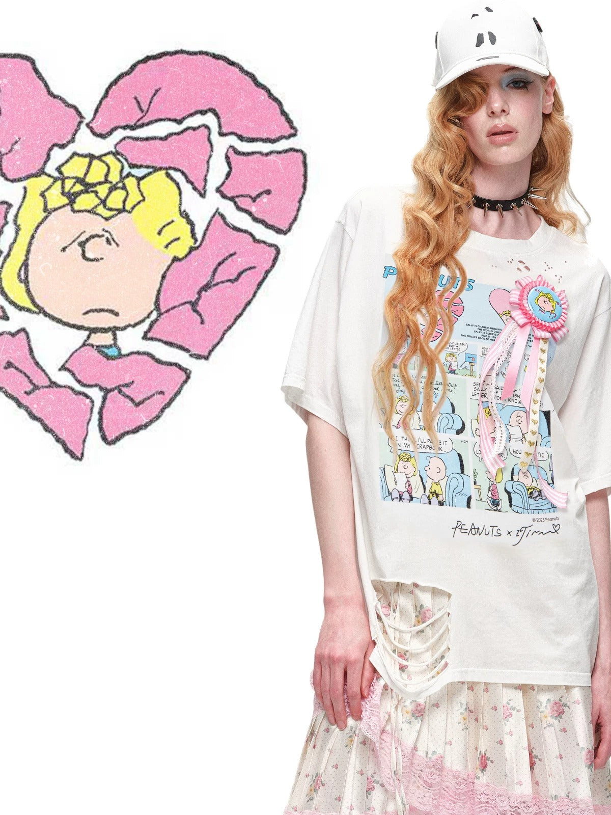 Snoopy Print T-shirt