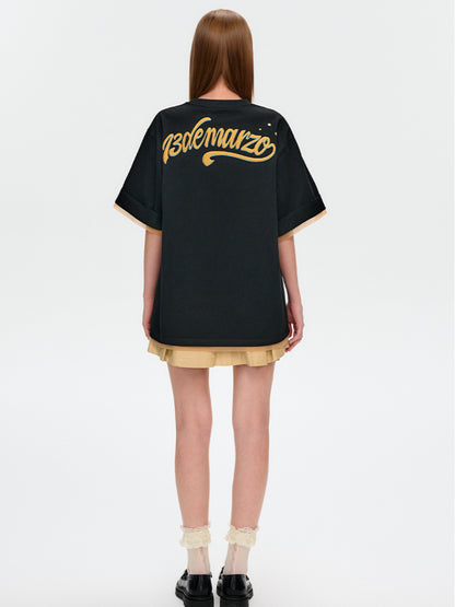 Surfing Doll Cotton T-shirt