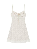 Jacquard Texture Slip Dress