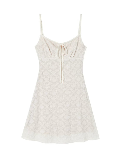 Jacquard Texture Slip Dress