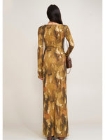 Vintage Hurricane Silk Fade Body Dress Hurricane Camouflage