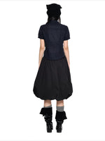 Ruched Puff Sleeve Shirt