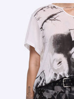 Graphic Open Back T-Shirt