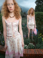 Satin Lace Corset
