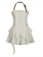 Velvet Halter Dress