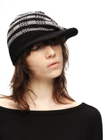 Striped Knit Cap
