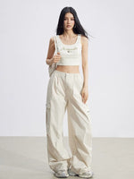 Cargo Wide-Leg Pants