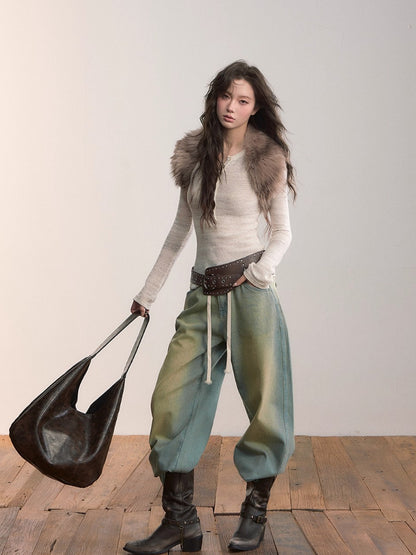 Sparkle Henley Knit Top