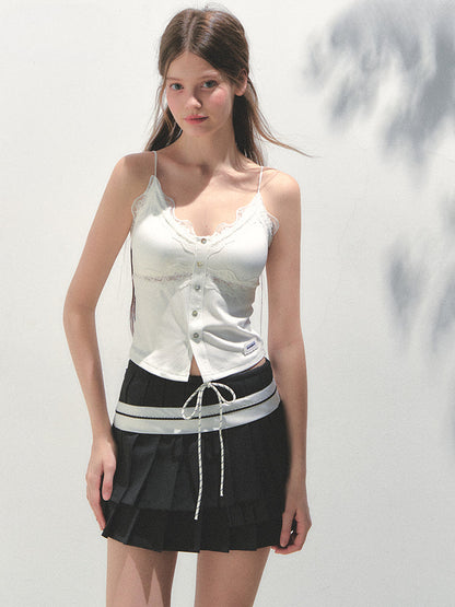 Built-in Bra Lace Camisole