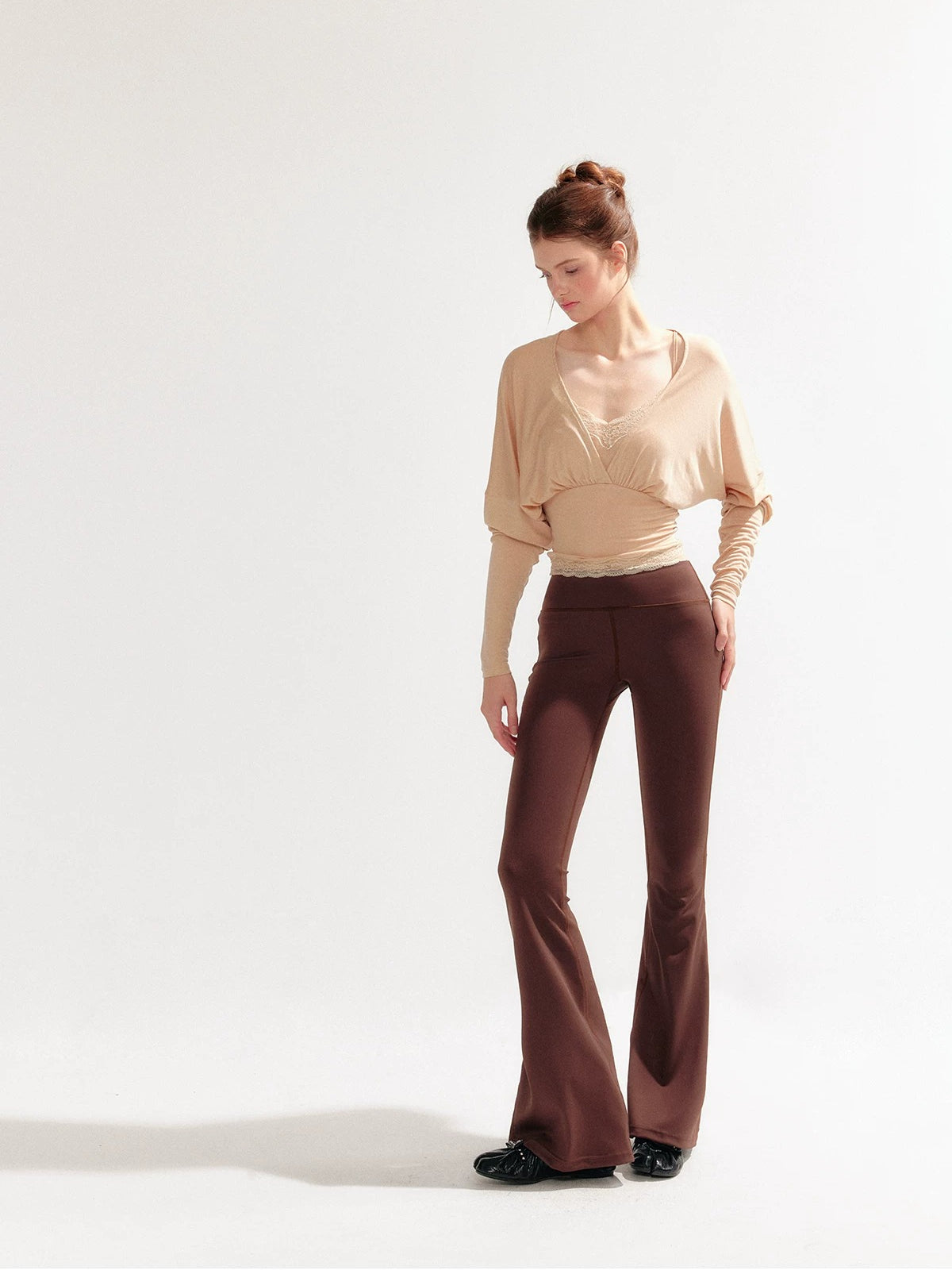 Low Waist Flared Yoga Pants