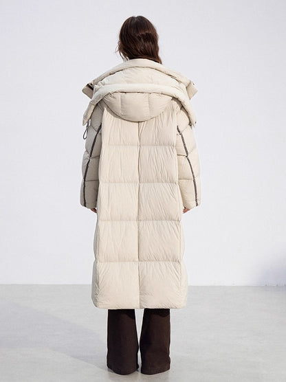 Hooded Long Down Coat