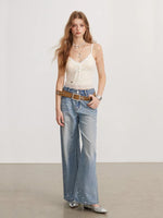 Bow Lace Camisole Top