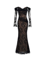 Ariel Luxury Lace Fishtail Dress