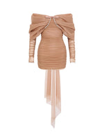 Reve Beaded Strapless Bodycon Dress