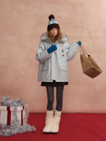 Hooded Utility Down Parka