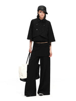 Two-Piece Cape Jacket