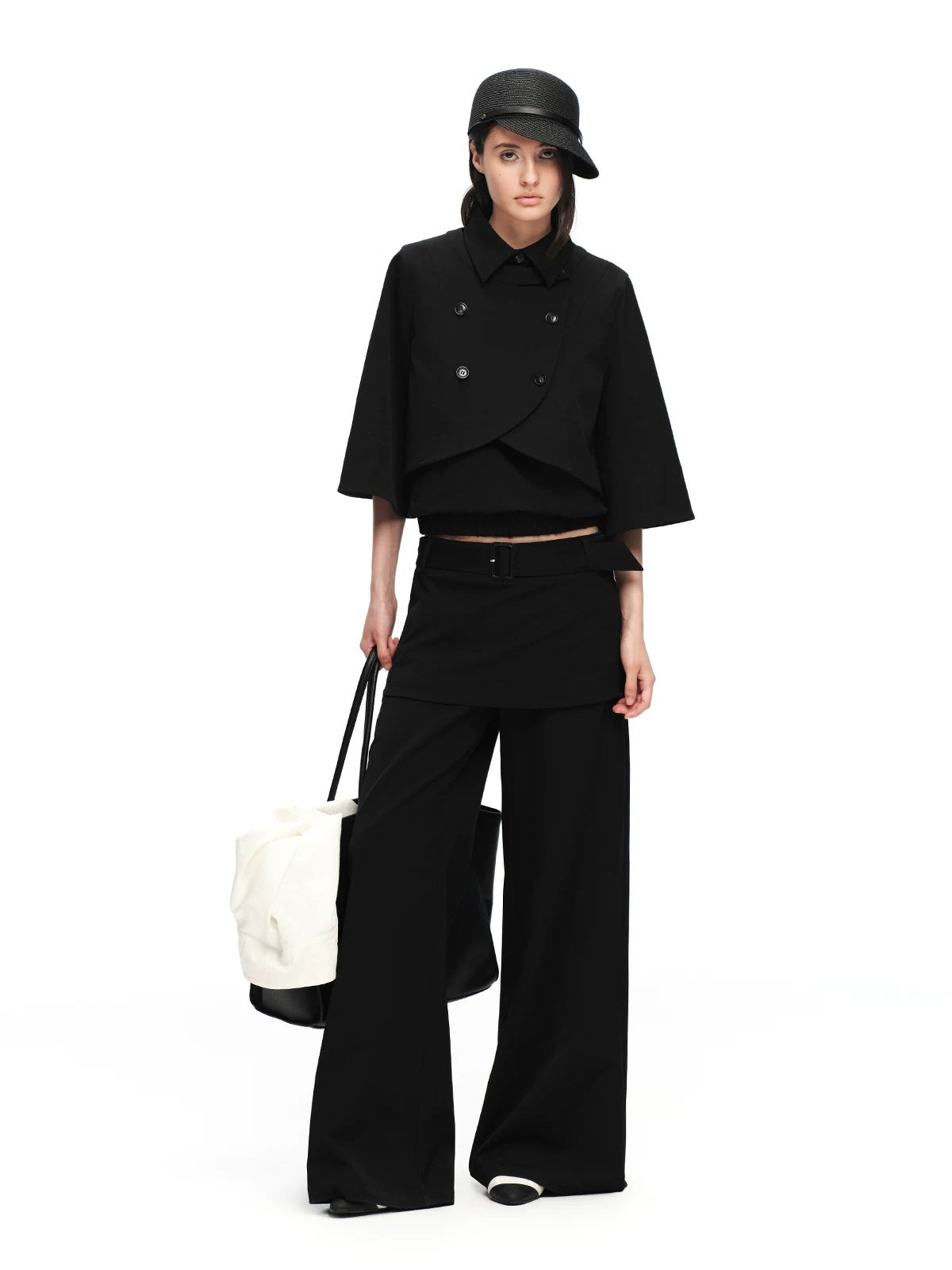 Two-Piece Cape Jacket