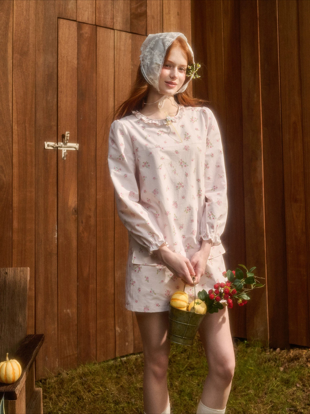 Floral Babydoll Dress