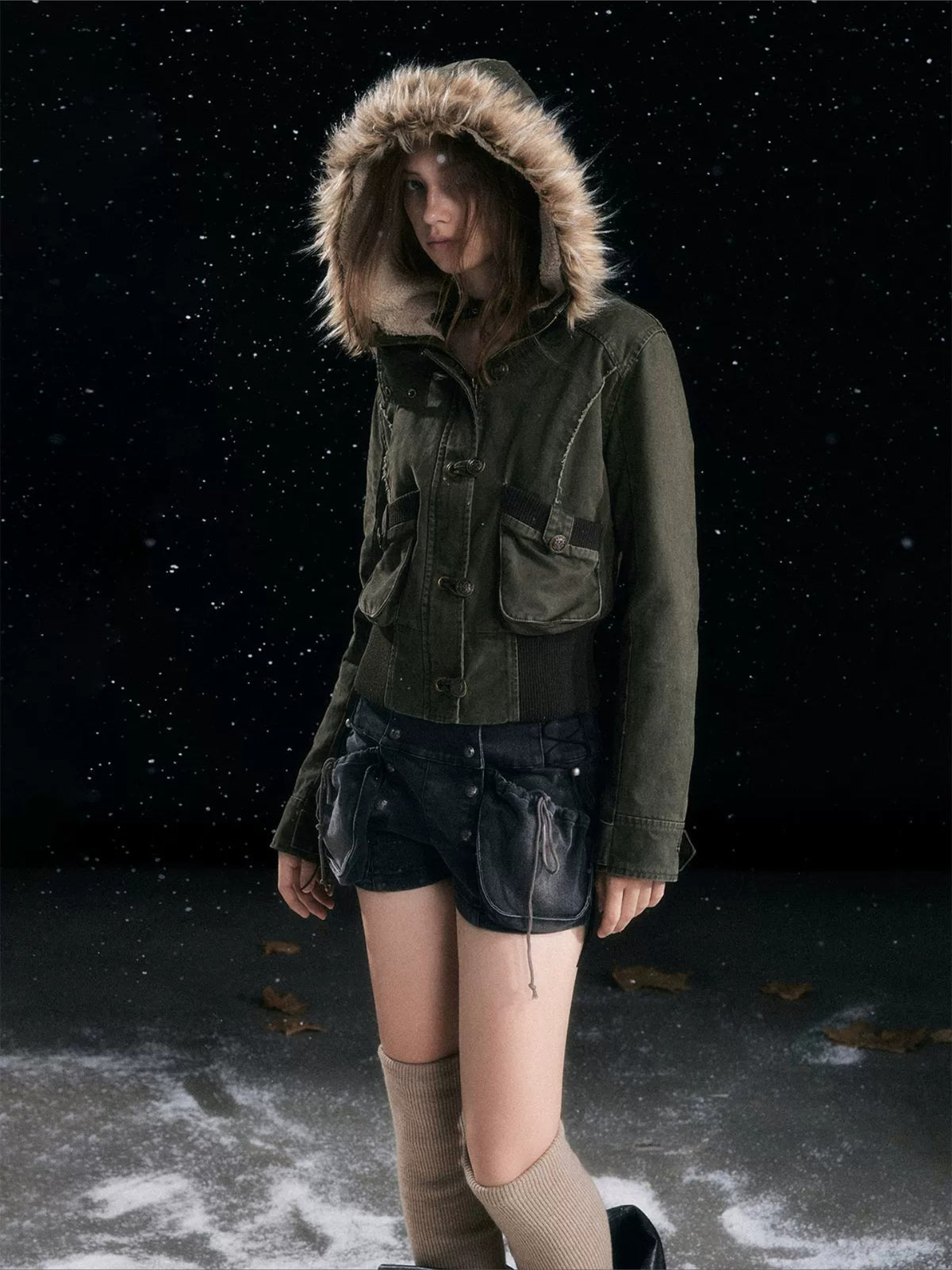 Vintage Hooded Jacket