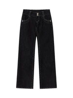Vintage Low-Rise Straight Jeans