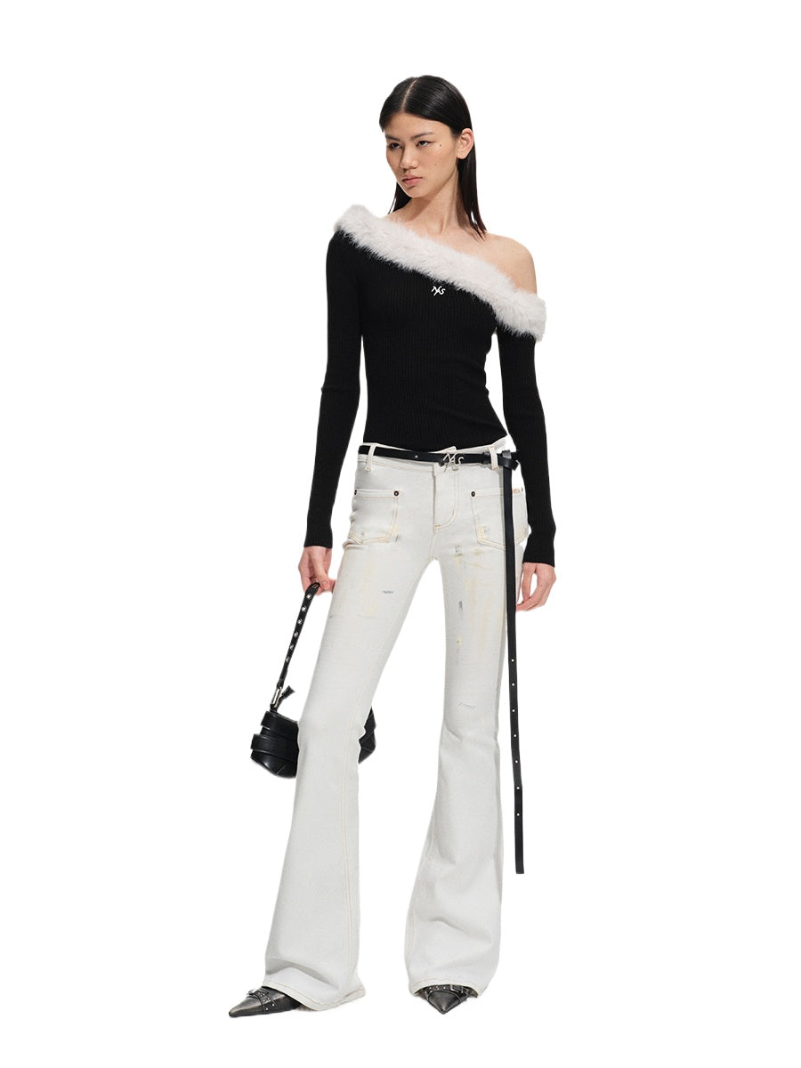 Polar Contour Leather Belt