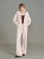 Embroidered Hoodie Set