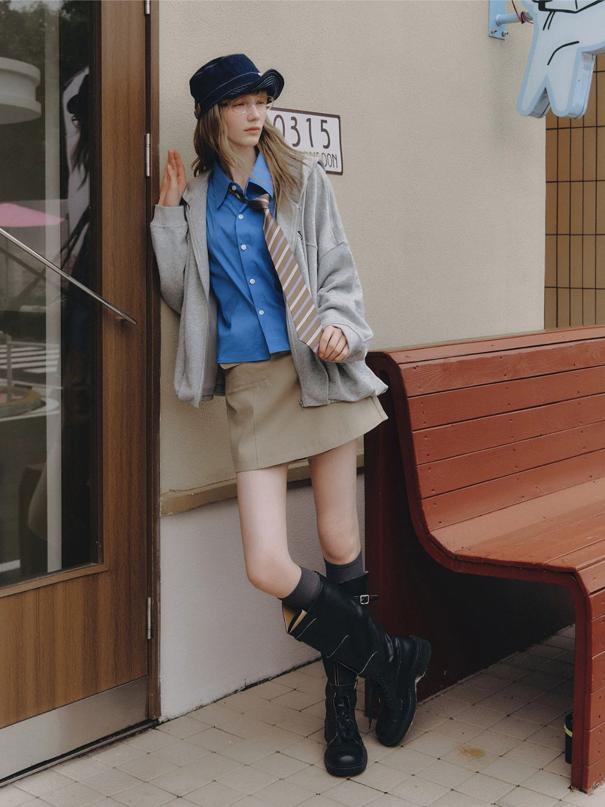 Bloom Hem Hoodie