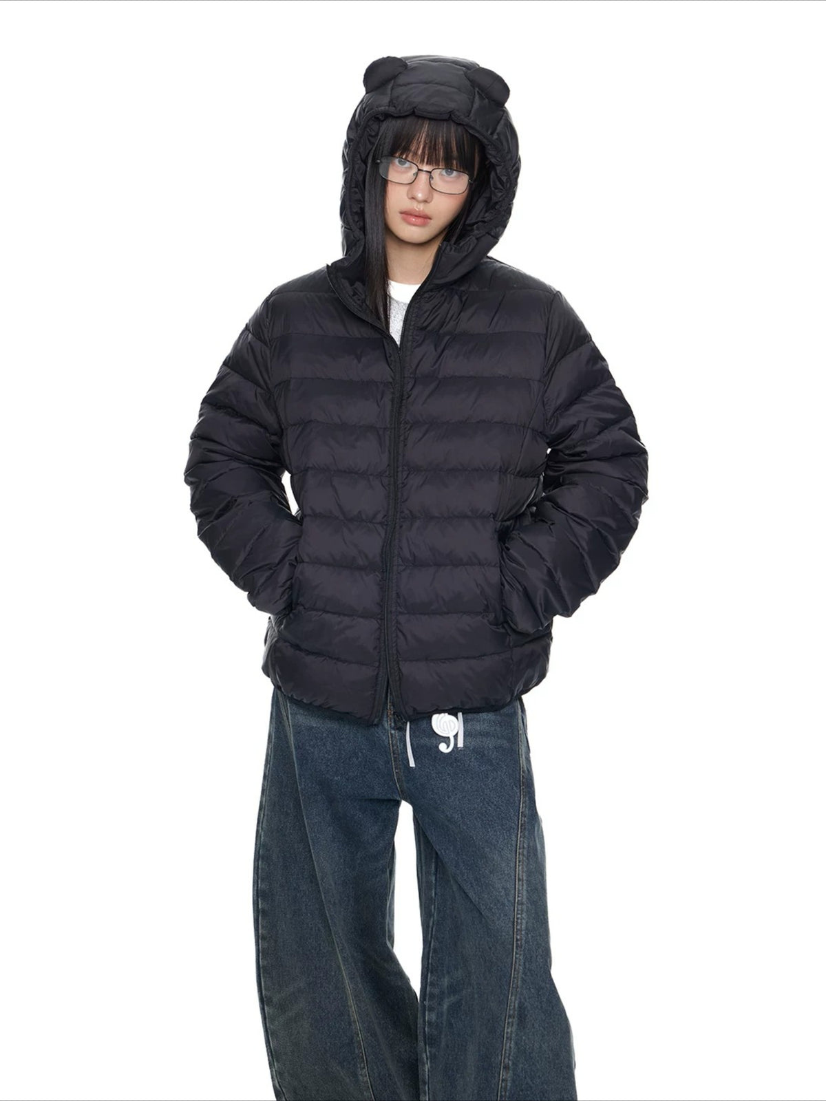 Bear Ear Down Puffer Jacket