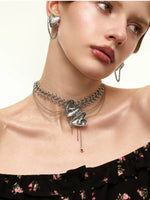 Vintage Heart Pendant Necklace