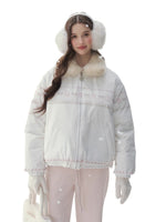 Reversible Fair Isle Down Jacket
