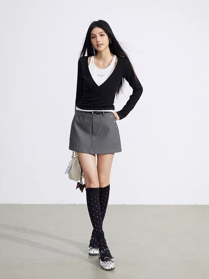 Layered Ruched Tee