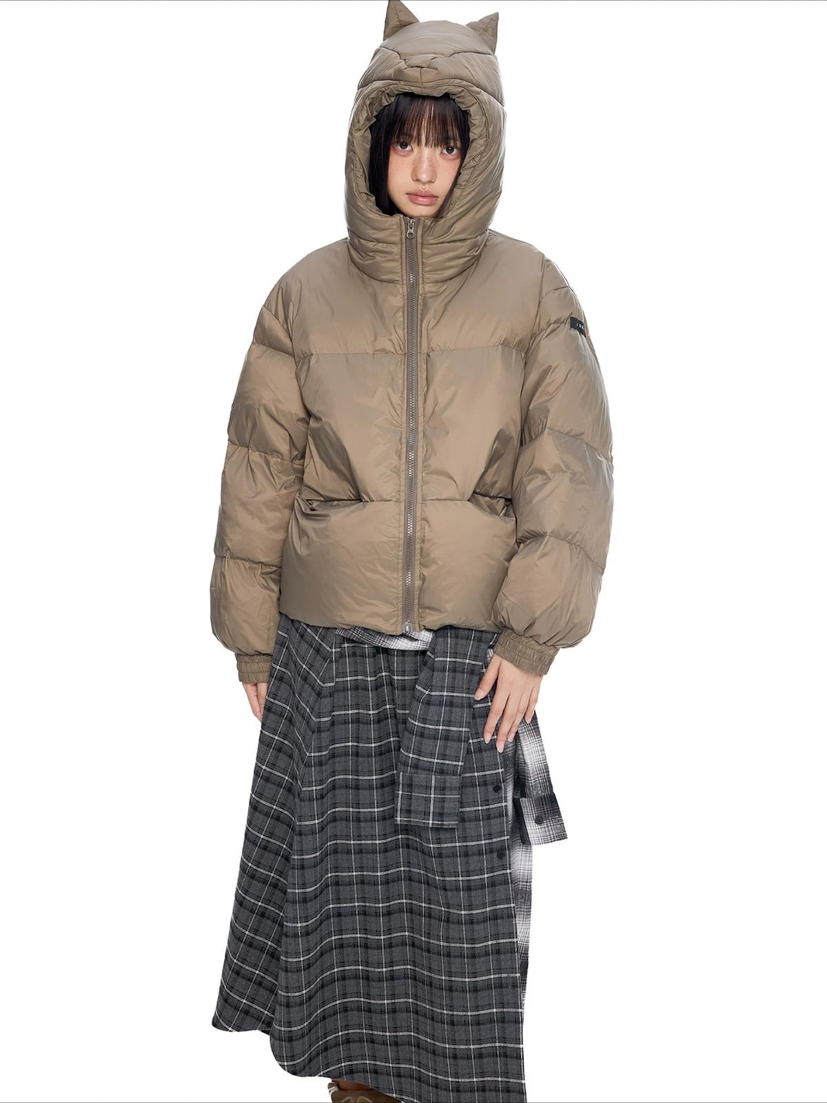 Cat Ear Down Jacket