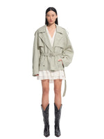 Rune Cotton Tencel Trench Coat