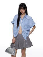 Striped Short Sleeve Shirt