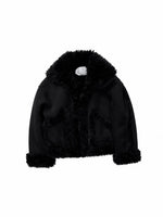Reversible Shearling Suede Jacket