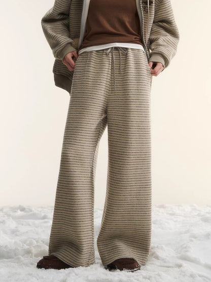 Vintage Fuzzy Plaid Jacket &amp; Pants Set