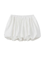 White Bubble Skort