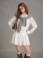 Ruffle Waist Polo Dress