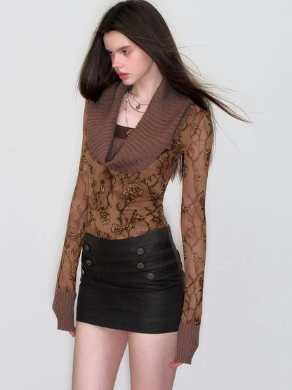 Vintage Layered Chain Necklace