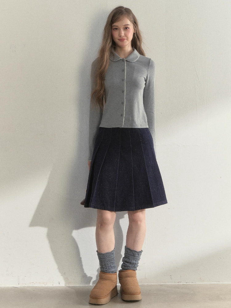 Peter Pan Collar Layering Tee
