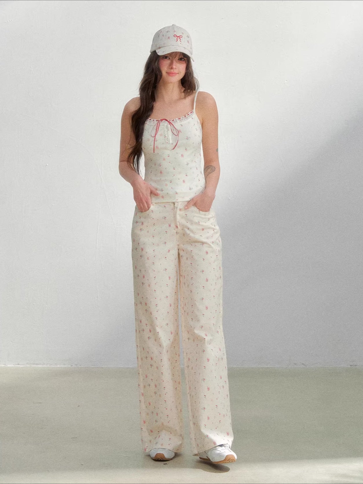 Floral Lace Cami Top