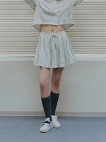 Striped Loose Shirt & Skirt Set